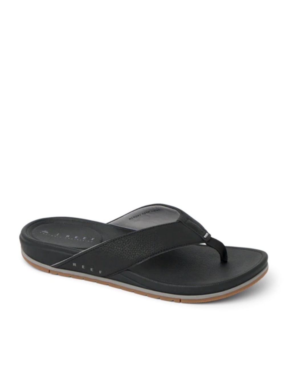 Reef Men's Cushion Phantom Bonzer Sandals Flip Flop Black Non Marking 8 euro 40